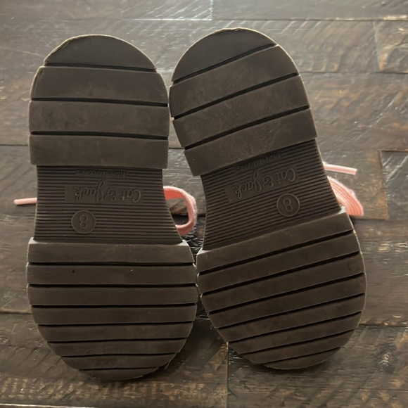 Toddler Girls' Amaya Leopard Print Zipper Lace-Up Combat Boots Cat & Jack - Picture 6 of 6